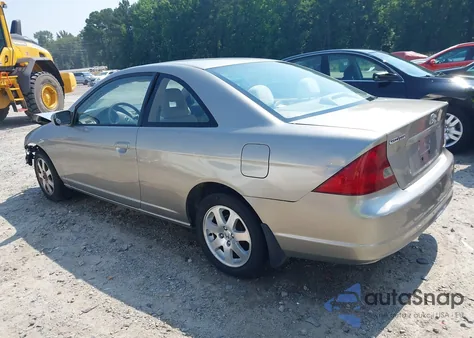 2003 Honda Civic Ex из США, поврежденный, VIN 1HGEM22943L084877